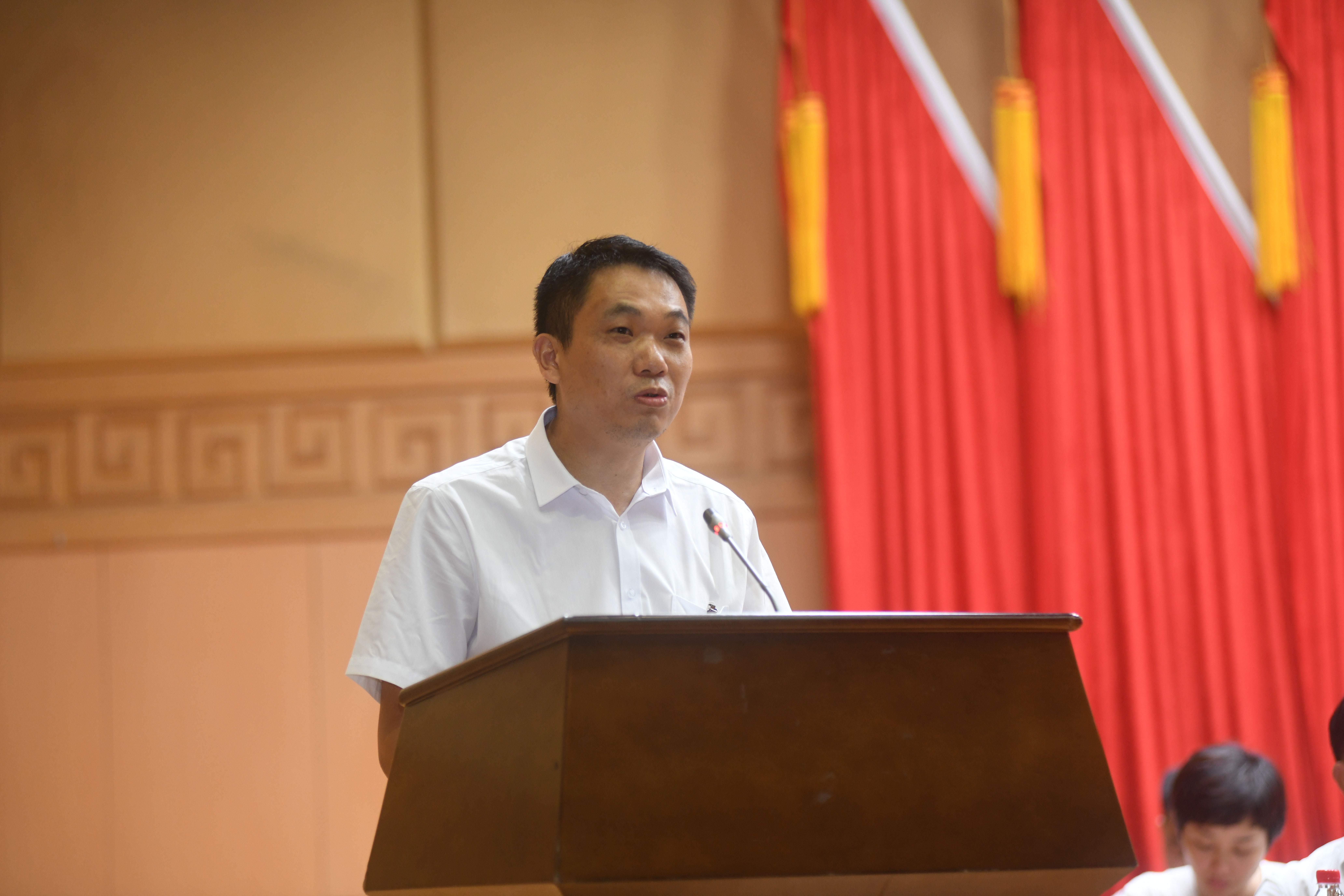 彭江,周小华,熊一鸣,谢建军4名委员分别围绕《创新求进,主动作为,推动